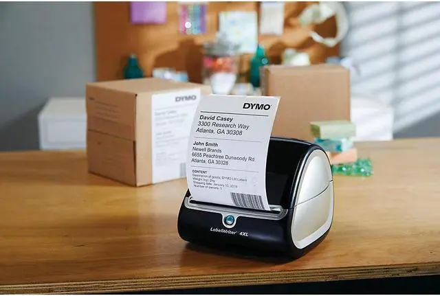 Alt view image 9 of 18 - DYMO® Extra-Large Shipping Labels For LabelWriter® Label Printers, 4" x 6", White, 220 Labels Per Roll, Pack Of 2 Rolls