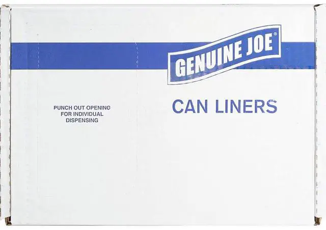 Alt view image 15 of 18 - Genuine Joe High Density Can Liners 16 Gal 24"X33" 1000/CT CL 01756