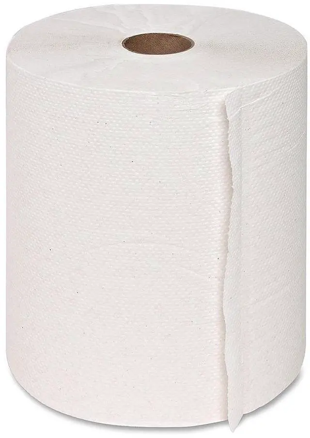 Alt view image 2 of 5 - Genuine Joe Hardwound Roll Towels (6 Rolls)