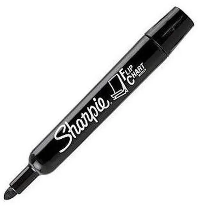 Alt view image 14 of 20 - Sharpie Flip Chart Marker Bullet Point 8/PK Assorted 22480PP