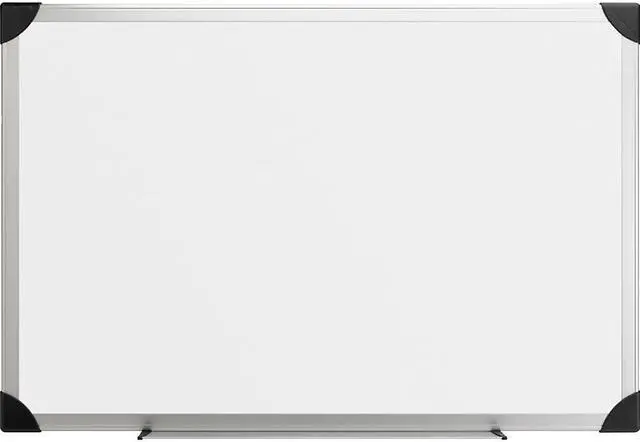 Alt view image 2 of 18 - Lorell Dry-Erase Board 4'x3' Aluminum Frame/White 55652
