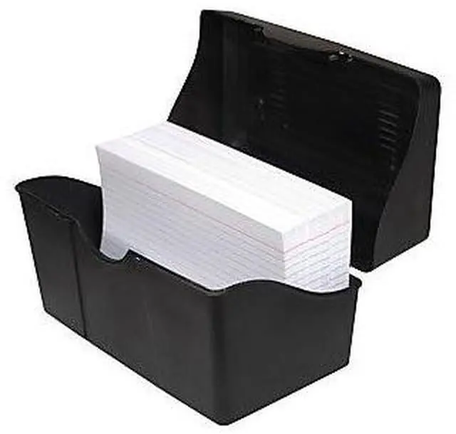 Alt view image 5 of 6 - Advantus Corp. AVT45003 Index Card Holders- 5in.x8in.- Black