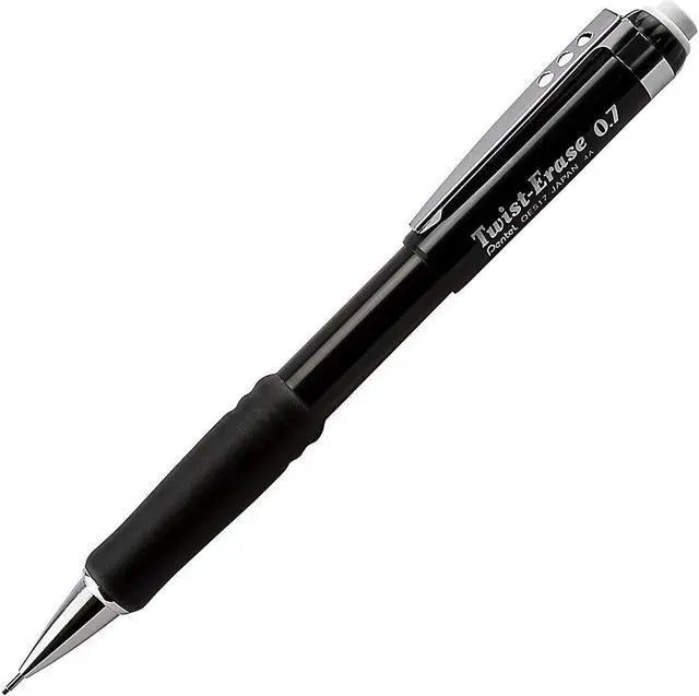 Main image of Pentel Twist-Erase III Mechanical Pencil 0.7 mm Black Barrel QE517A