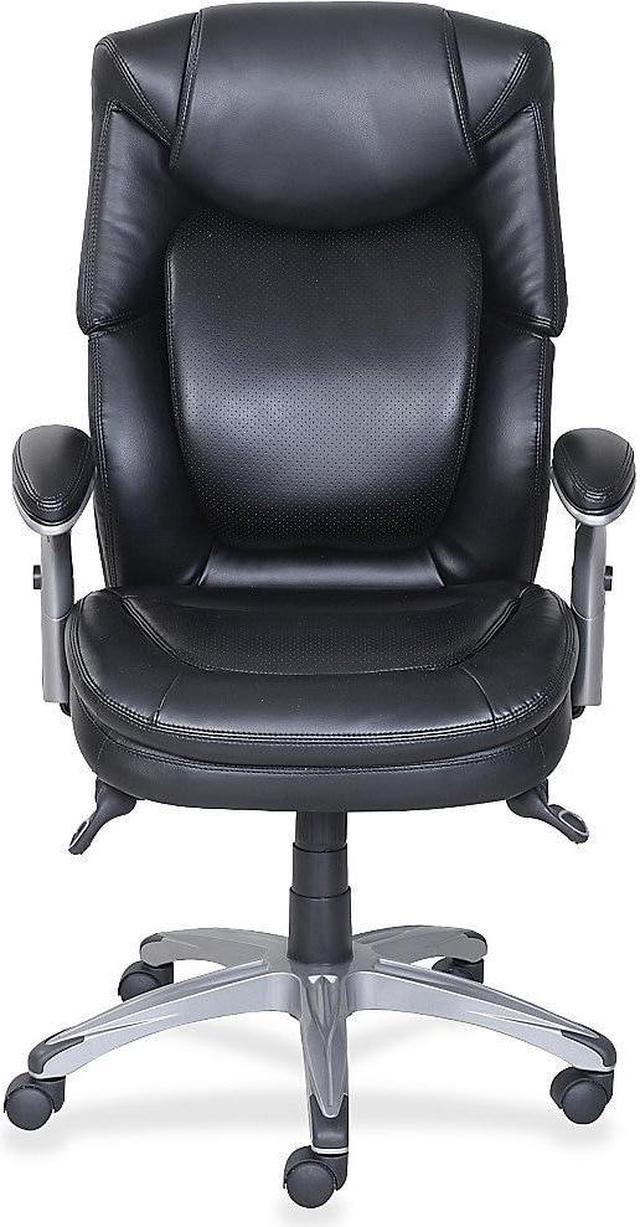 Lorell Wellness by Design Executive Chair Bonded Leather 26.8