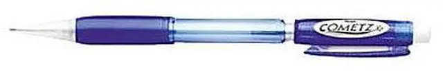 Alt view image 8 of 20 - Pentel Cometz Mechanical Pencil HB #2 .9mm Blue Dozen AX119C