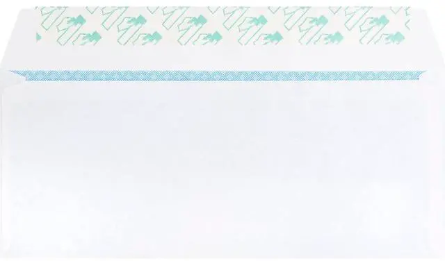 Alt view image 6 of 12 - Business Source Peel/Seal Envelopes Tint/Window 9-1/2"x4-1/8" 500/BX White 16473