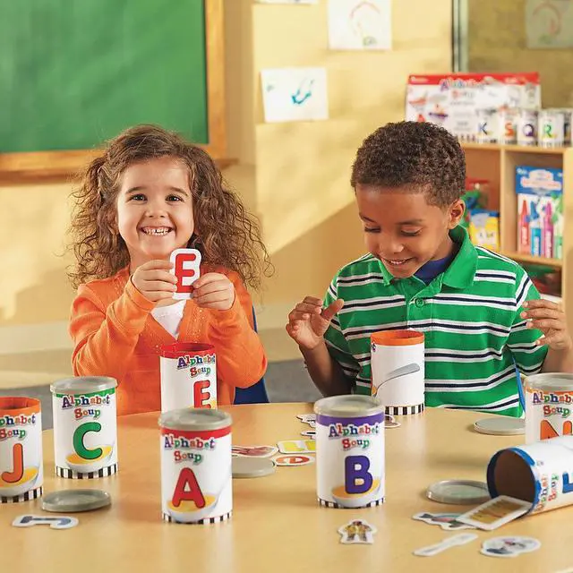 Alt view image 5 of 20 - Learning Resources LER6801 Alphabet Soup Sorters