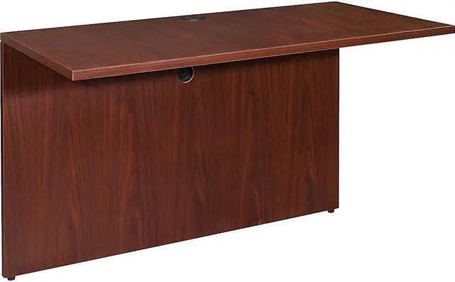 Alt view image 5 of 12 - Lorell Bridge 42"x24"x29-1/2" Mahogany 69391