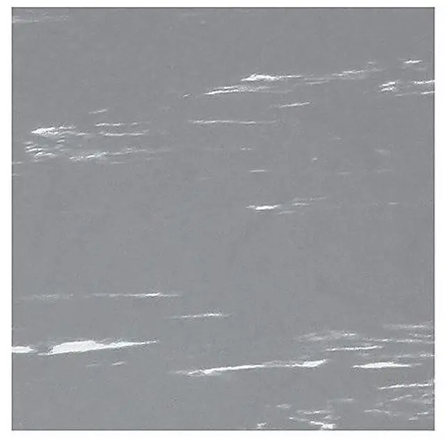 Alt view image 4 of 8 - Genuine Joe Anti-Fatigue Foam Mat Beveled Edges 3'x5' Gray Marble 58840