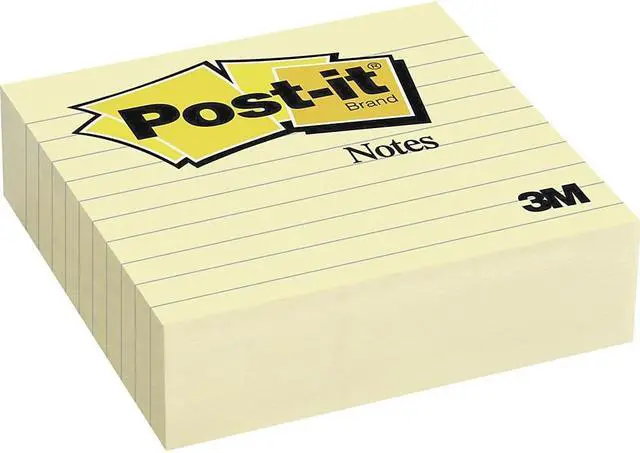 Alt view image 9 of 16 - 3M 675YL Original Notes 4 x 4 Canary Yellow 300 Sheets
