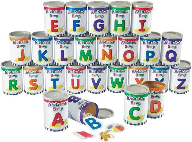Alt view image 3 of 20 - Learning Resources LER6801 Alphabet Soup Sorters