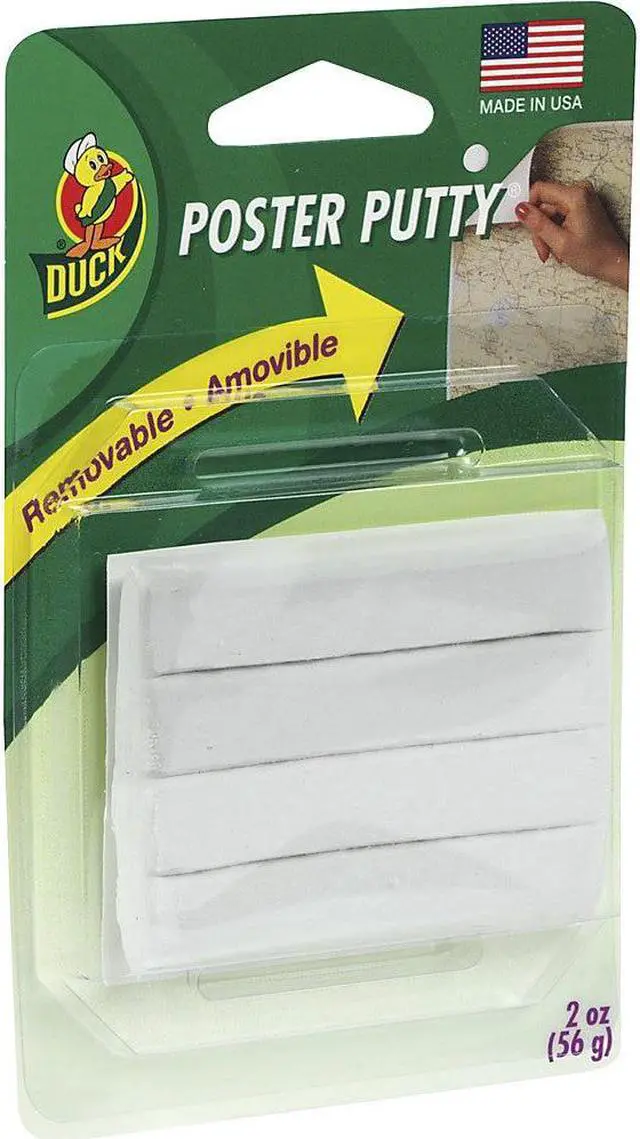 Alt view image 7 of 16 - Duck Poster Putty Removable/Reusable Nontoxic 2 oz/Pack PTY2