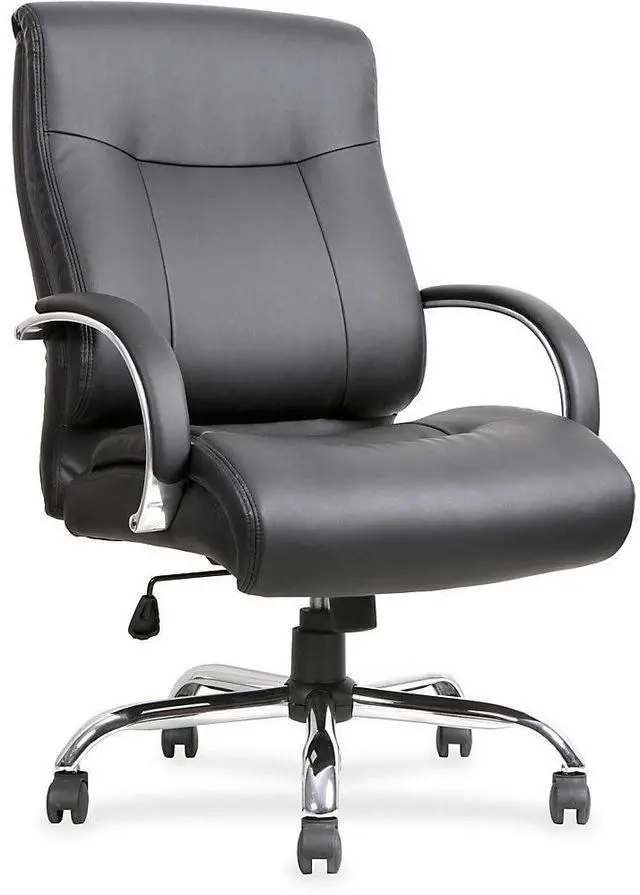 Alt view image 3 of 20 - Chair, 450lb Capacity, 22-7/8"x30-1/4"x46-7/8", Black