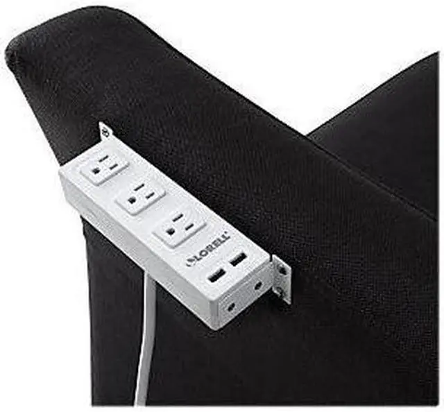 Alt view image 4 of 14 - Lorell LLR33996 Under Desk AC Power Center