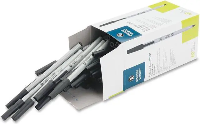 Alt view image 8 of 13 - Business Source Bulk Pack Ballpoint Stick Pens