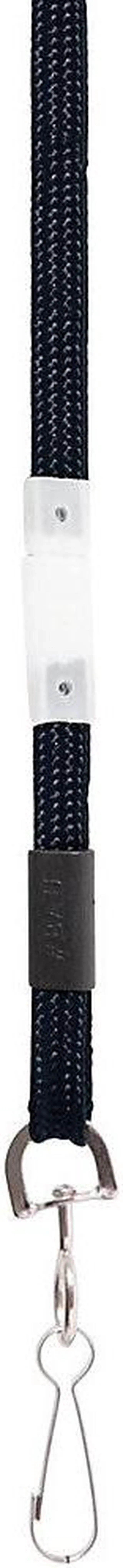 Alt view image 13 of 20 - Baumgartens Breakaway Lanyard w/ Hook 36" Black 65509