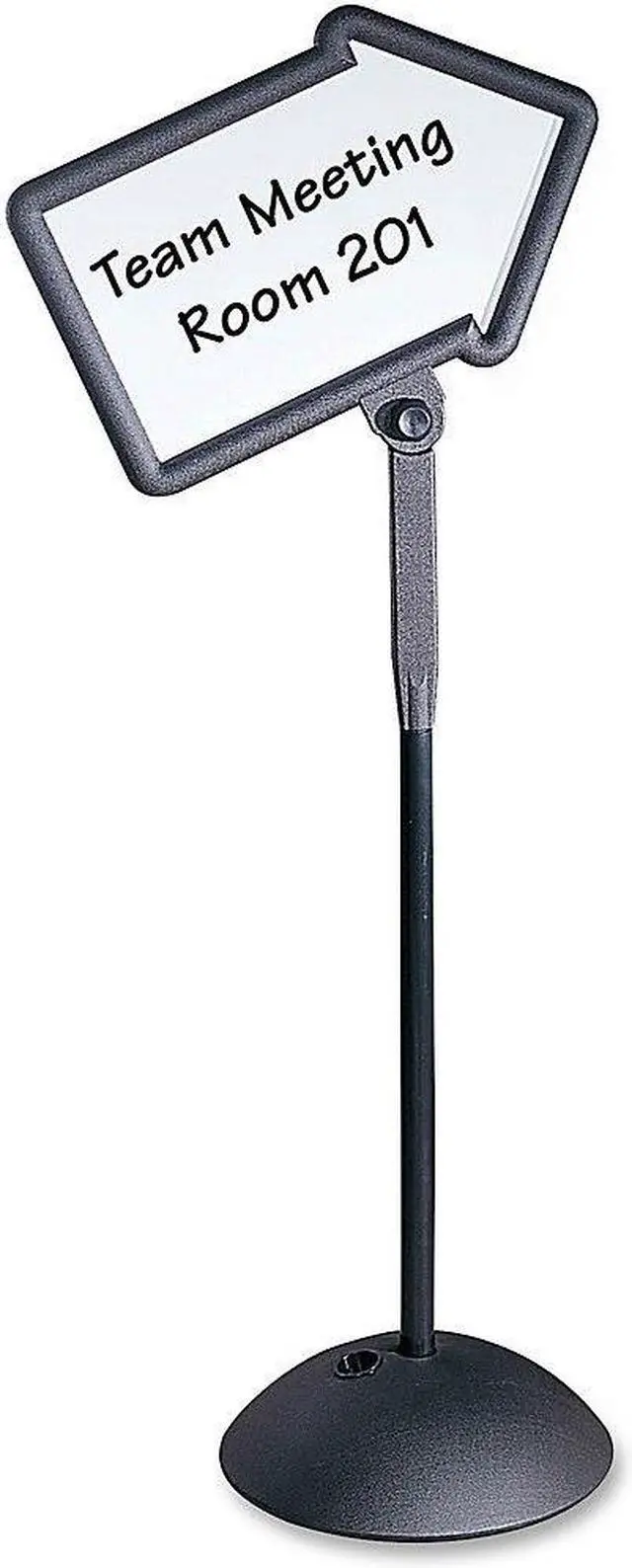 Alt view image 4 of 20 - Safco Double-Sided Arrow Sign Dry Erase Magnetic Steel 25 1/2 x 17 3/4 Black