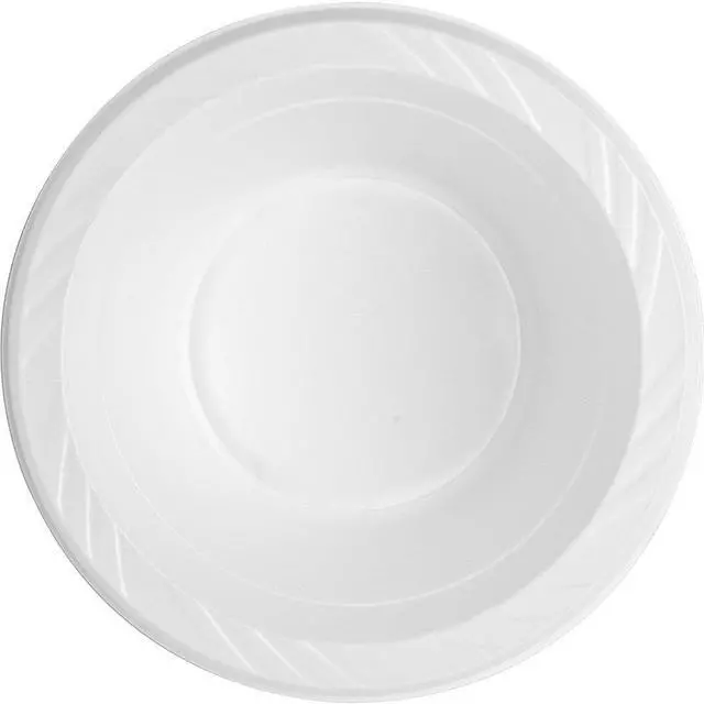 Alt view image 7 of 9 - Plastic Bowls 12oz 125/PK White