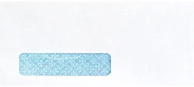 Alt view image 2 of 12 - Business Source Peel/Seal Envelopes Tint/Window 9-1/2"x4-1/8" 500/BX White 16473