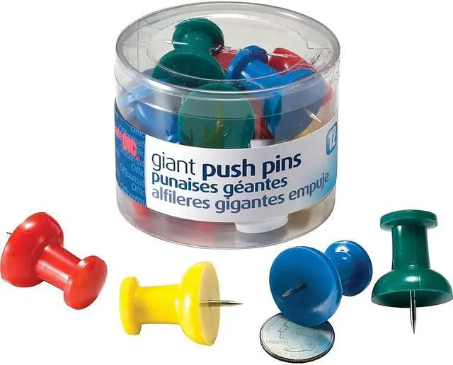 Alt view image 11 of 20 - Oic Giant Push Pin
