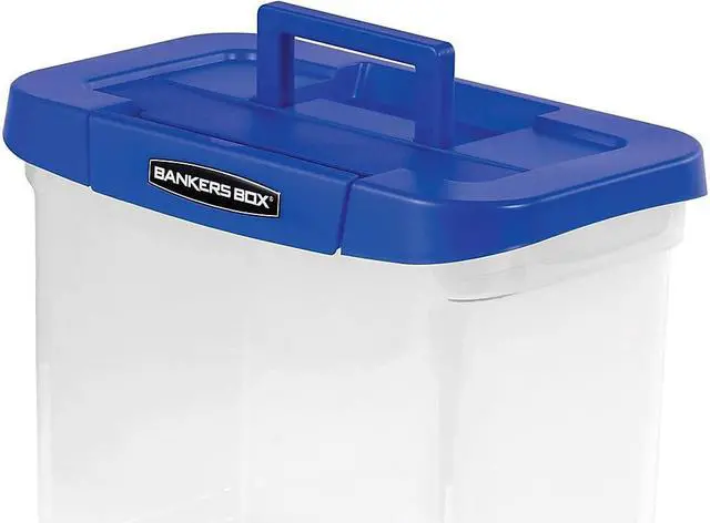 Alt view image 5 of 18 - Bankers Box Heavy Duty Plastic File Storage 14 1/4 x 8 3/5x 11 Clear 0086301