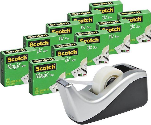 Scotch Magic Tape Desktop Dispenser Value Pack