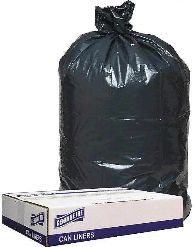 Alt view image 10 of 14 - Genuine Joe Two-Ply Can Liner 7-10Gal. 0.6mil 24"x23" 500/PK BNBK 02147