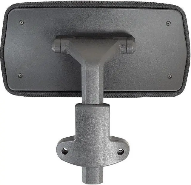 Alt view image 6 of 10 - Lorell Headrest Adjustable 1-3/5"x12-3/5"x6" Black 60329