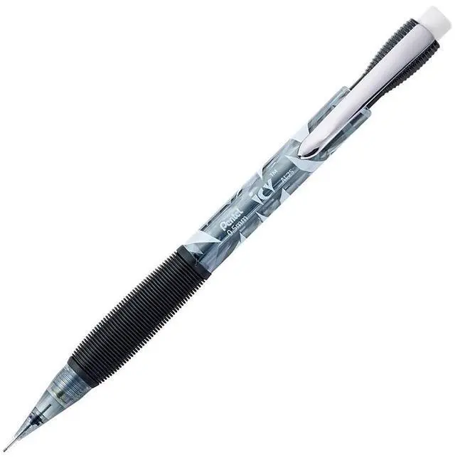 Alt view image 3 of 9 - Pentel Icy Mechanical Pencil 0.5 mm Transparent Smoke Barrel 24/Pack AL25TASWSPR