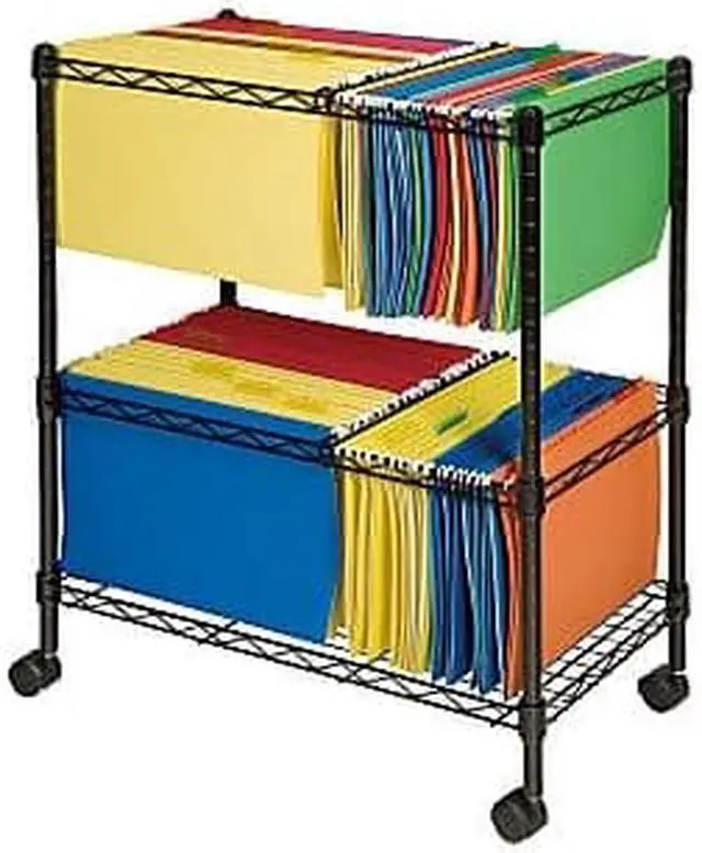 Alt view image 4 of 10 - Lorell  Mobile File Cart 45650