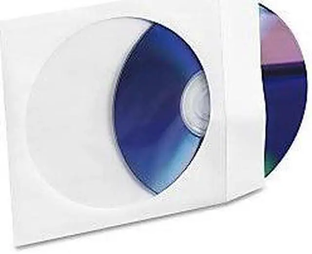 Alt view image 5 of 7 - CD/DVD Window Envelopes 5"x5" 250/BX White