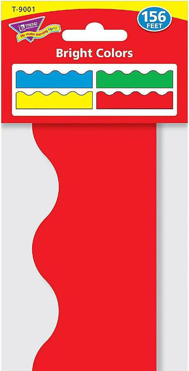 Alt view image 5 of 15 - Trend Terrific Trimmers Border Variety Pack 2 1/4 x 39 Assorted Colors 48/Set