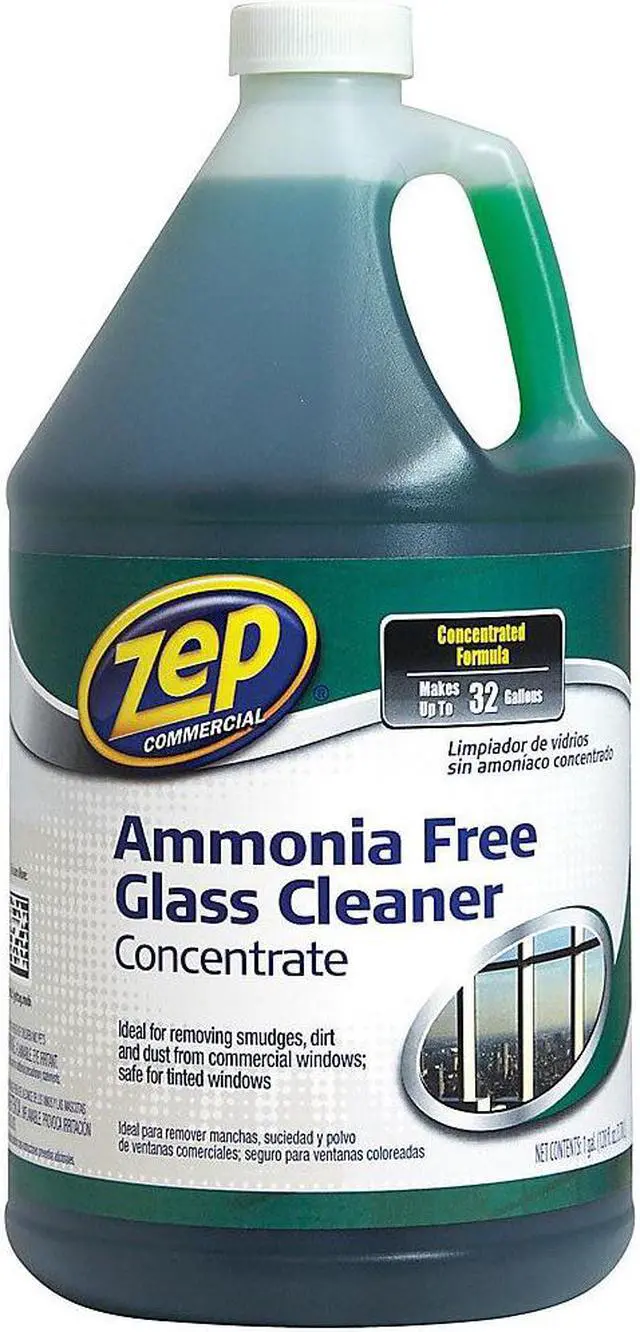 Alt view image 7 of 10 - Zep Commercial ZU1052128, Ammonia-Free Glass Cleaner, Agradable Scent, 1 gal Bottle