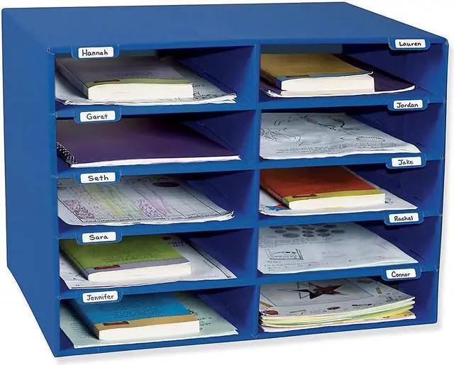 Alt view image 6 of 10 - Pacon Classroom Keepers Classroom Mailbox
