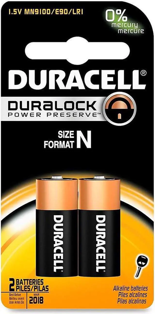 Alt view image 15 of 20 - Duracell Coppertop Alkaline Medical Battery N 1.5V 2/Pk MN9100B2PK