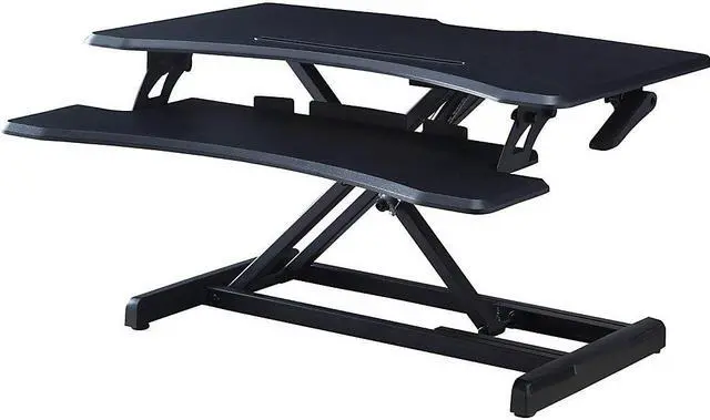 Main image of Lorell LLR99539 X-Type Slim Desk Riser, Black