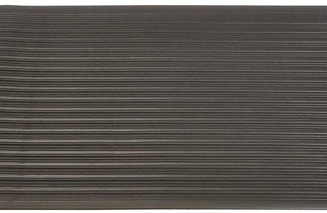 Alt view image 4 of 13 - Genuine Joe Anti-Fatigue Mat Vinyl Foam Beveled Edge 3'x5' Black 53351