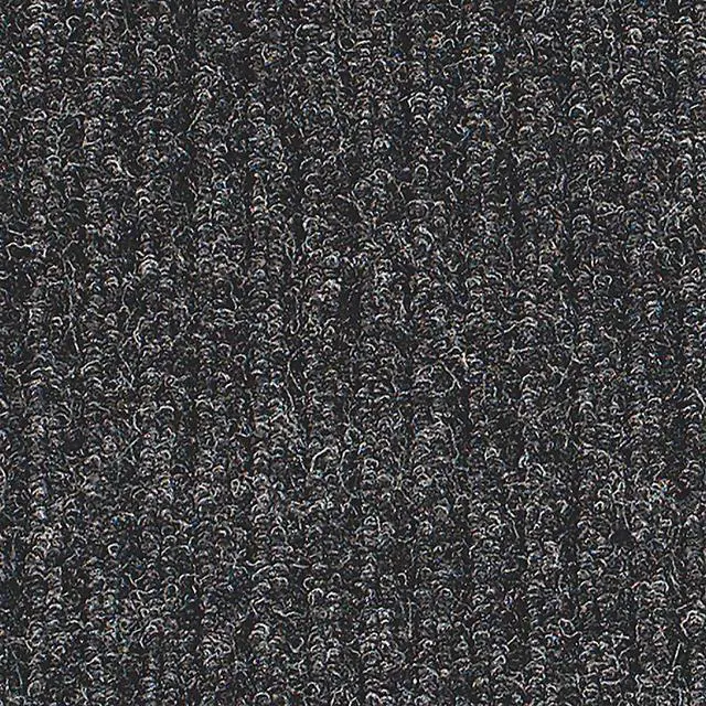Alt view image 9 of 18 - Genuine Joe Indoor Mat Vinyl Backing 4'x6' Charcoal 55461