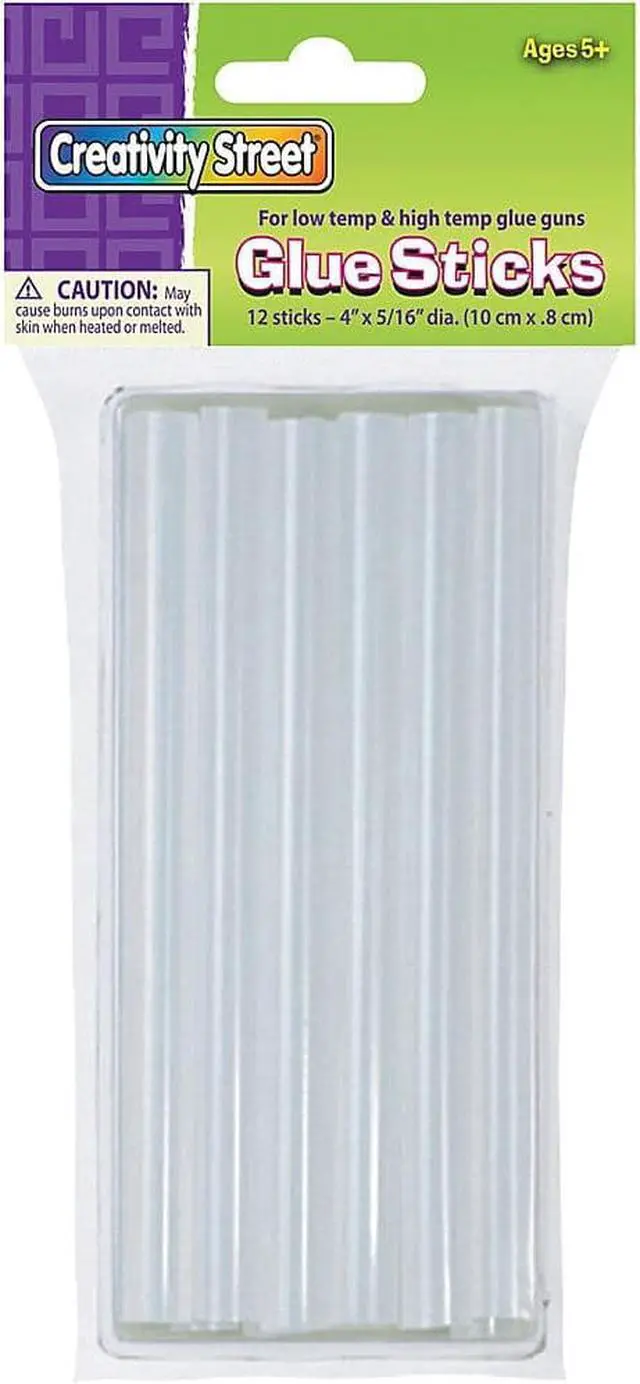 Alt view image 5 of 8 - Chenille Kraft Glue Sticks 4"x5/16" 12/PK 3351
