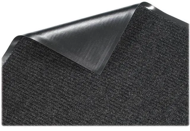 Alt view image 8 of 18 - Genuine Joe Indoor Mat Vinyl Backing 4'x6' Charcoal 55461