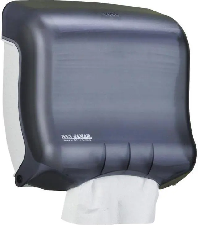 Alt view image 5 of 6 - San Jamar SJMT1750TBK C-Fold Towel Dispenser- 11-.50in.x6in.x11-.50in.- Black-Pearl
