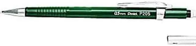 Alt view image 4 of 9 - Pentel Sharp Mechanical Drafting Pencil 0.5 mm Green Barrel P205D
