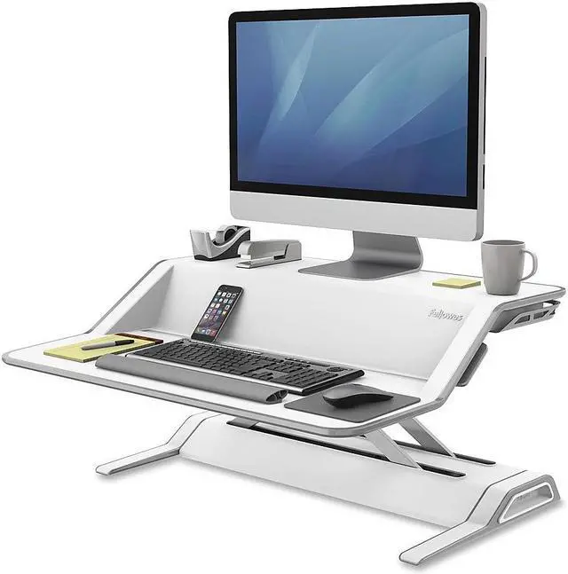 Alt view image 4 of 18 - Fellowes Lotus Multipurpose Desktop Riser 0009901