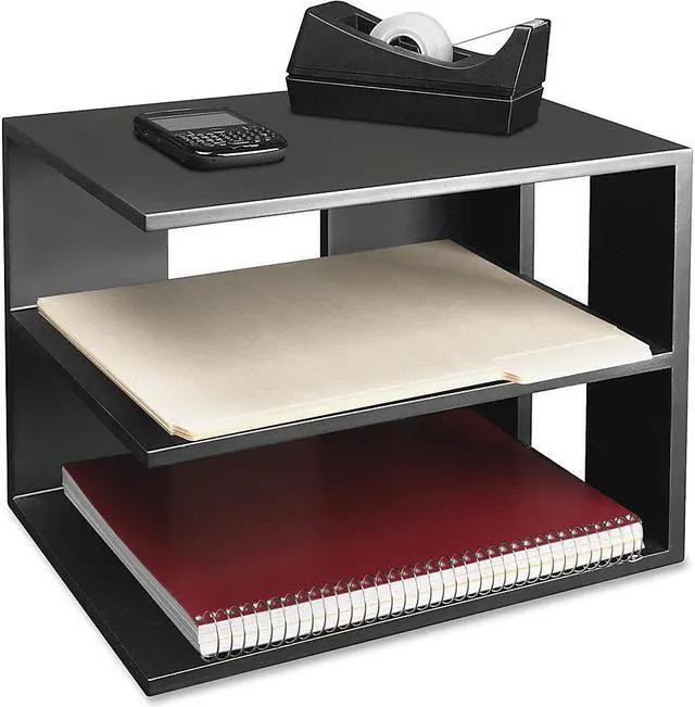 Alt view image 6 of 13 - Victor Technology LLC Corner Shelf 13-1/5"x9"x9-4/5" Black 11205