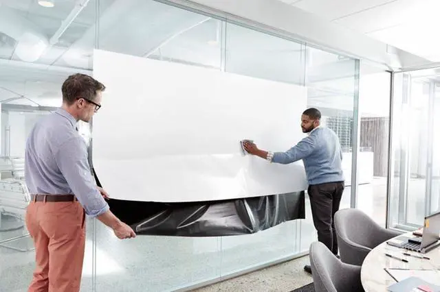 Alt view image 12 of 20 - Post-it Dry DEF8X4 - Erase Film with Adhesive Backing, 96 x 48, White