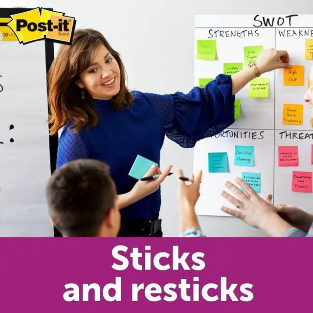 Alt view image 8 of 20 - Post-It Notes Super Sti Note,Super Sticky 12pk,Ne 65412SSAN