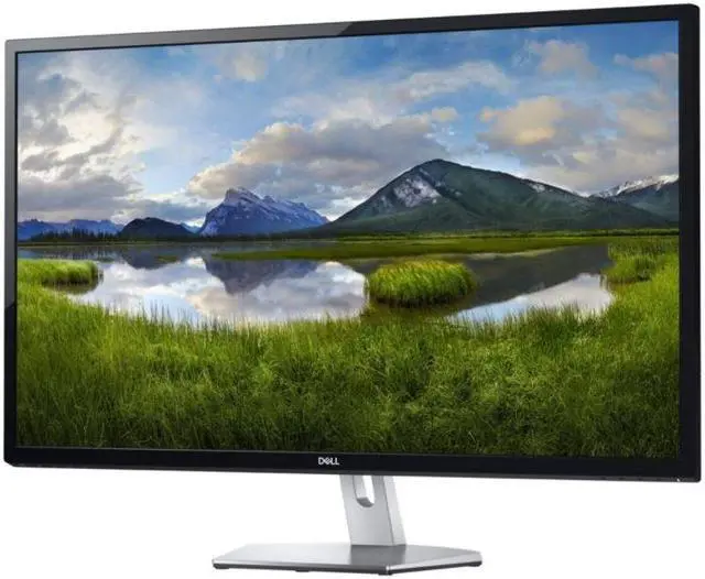 Alt view image 10 of 17 - dell s series ledlit monitor 32" black s3219d, qhd 2560 x 1440, 60hz, 99% srgb, 16:9, amd freesync, 2 x 5w speakers, 2 x hdmi 1.4, dp 1.2, usb 3.0