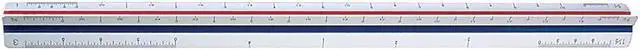 Alt view image 2 of 13 - Staedtler Engineering Triangular Scale