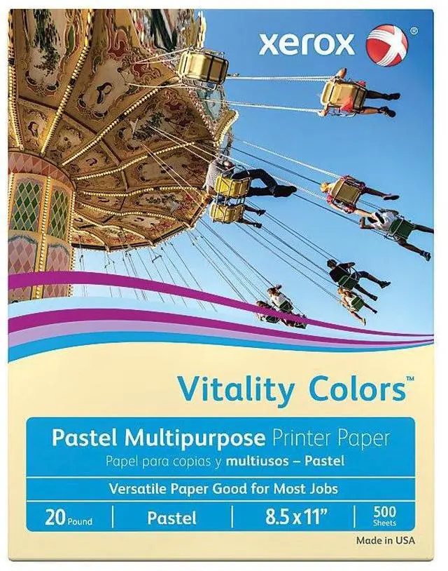 Alt view image 2 of 14 - XEROX 3R11056 Multipurpose Paper,8-1/2x11,Ivory,PK500