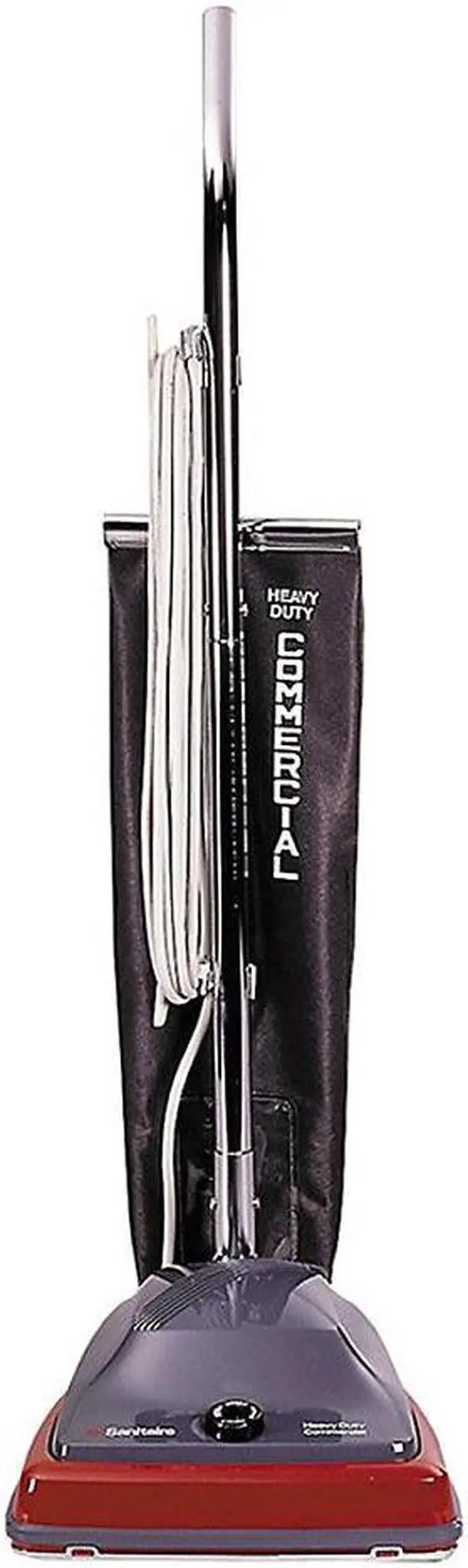 Alt view image 4 of 9 - Eureka SC679J Sanitaire Commercial Lightweight Bag-Style Upright Vac  12lbs  GY/Red